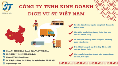 TẠI SAO BẠN NÊN LỰA CHỌN DỊCH VỤ NHẬP HÀNG TRUNG QUỐC CỦA STCOSE
